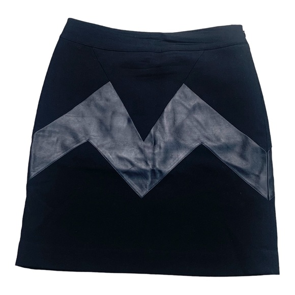 Per Se Dresses & Skirts - Per Se Carlisle wool leather pencil skirt . Sz 6